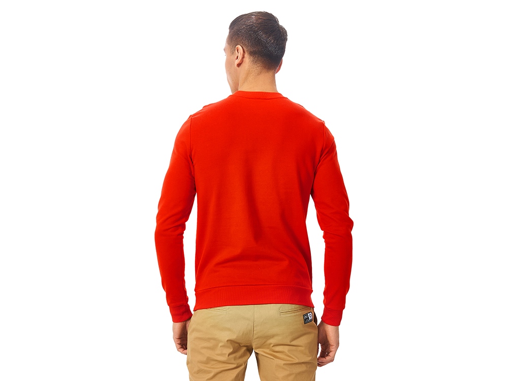 Свитшот Motion унисекс с начесом, красный-4