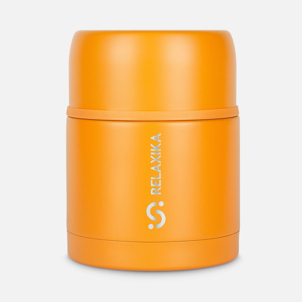 Термос для еды Relaxika 500, желтый-0