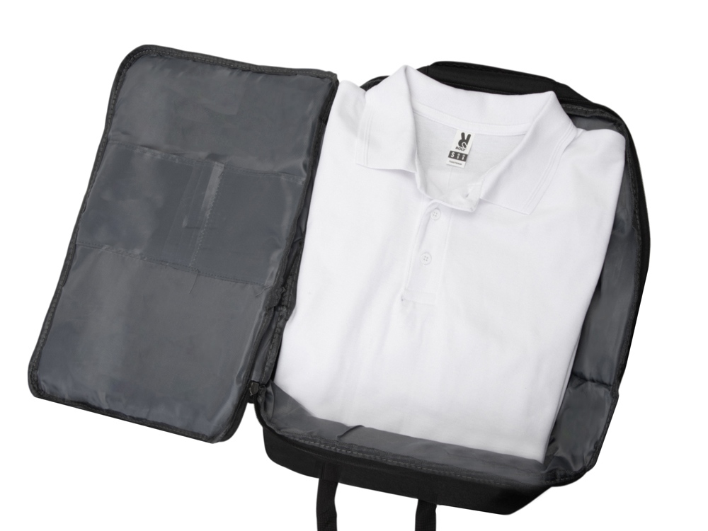 Рюкзак-трансформер Turnover, черный-16