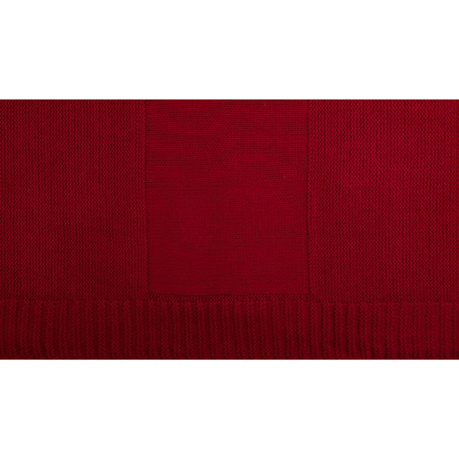 Плед ELSKER MAXI, красный, шерсть 30%, акрил 70%, 180*200 см, красный-1