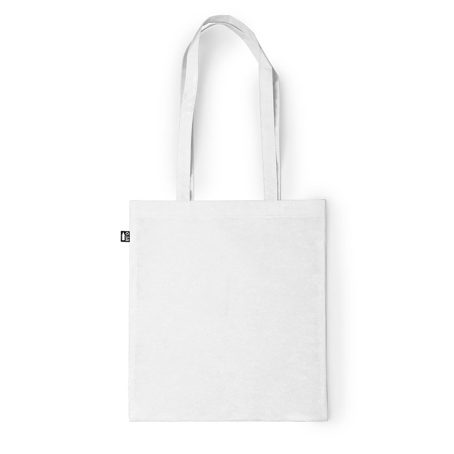 Сумка для покупок FRILEND из rPET/рециклированного полиэстера, белый-0