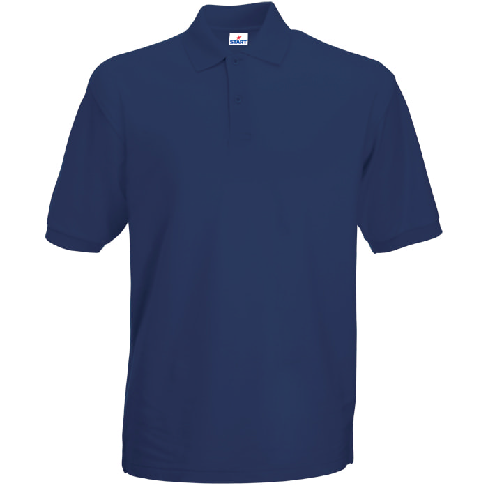 Поло мужское "Apollo", темно-синий-0