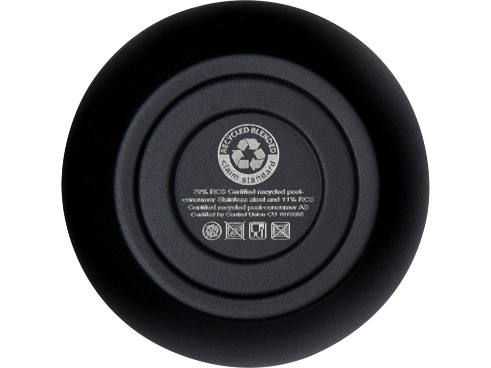 Corzo медная чашка с вакуумной изоляцией, сертифицированная согласно RCS, 350 мл - сплошной черный-4