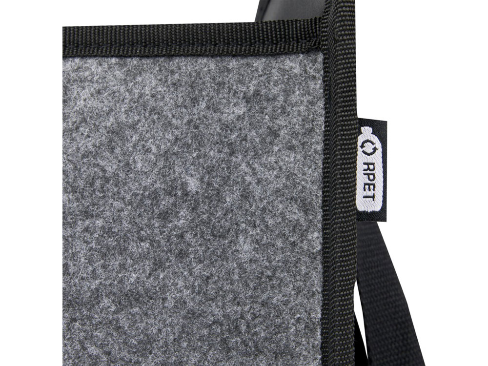 Складной органайзер для автомобиля Felta из фетра, переработанного по стандарту GRS, средне-серый-4