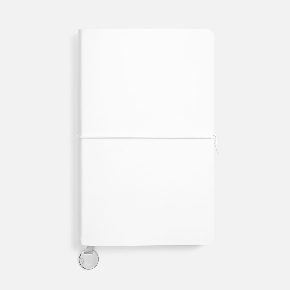 Ежедневник Waltz, недатированный, белый-0