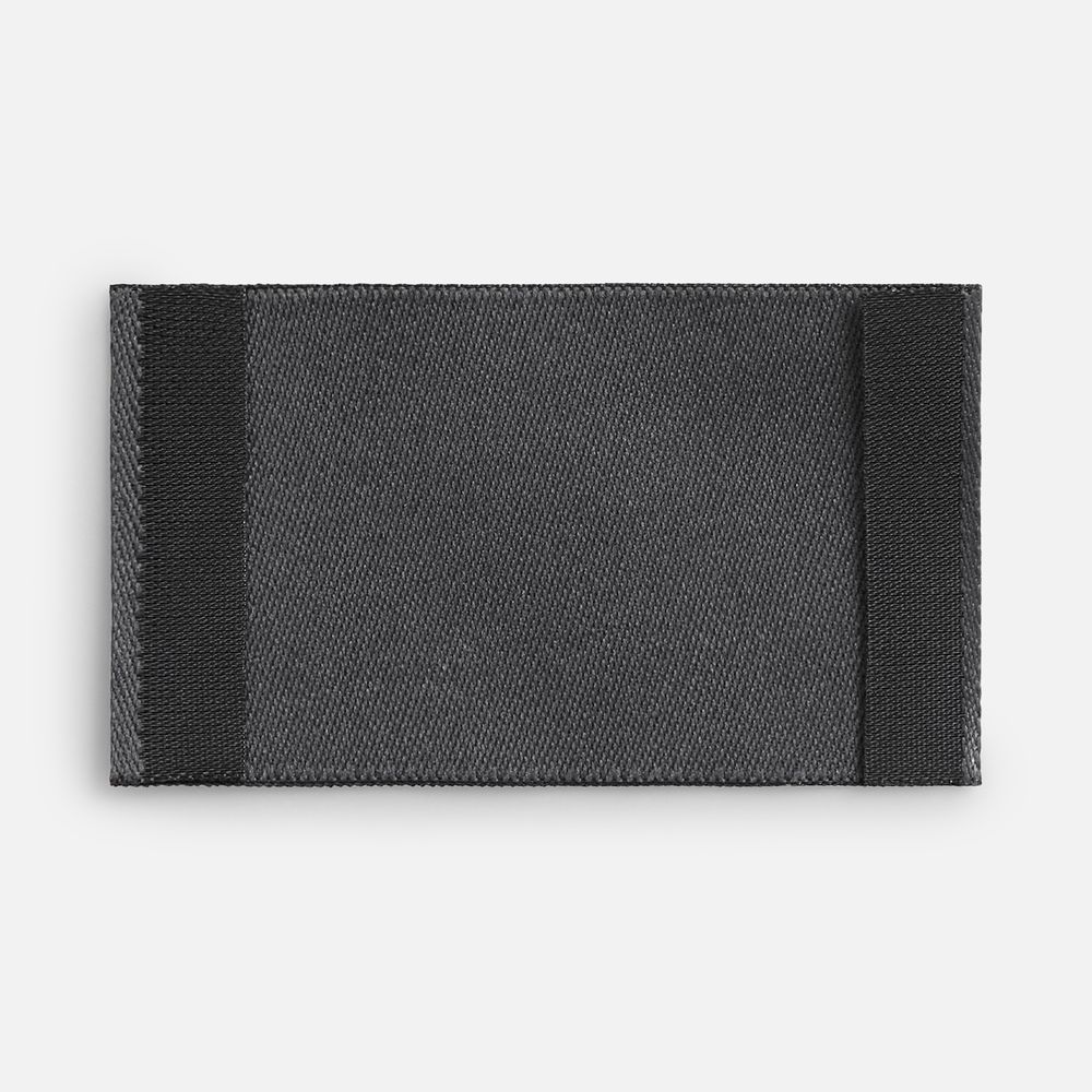 Лейбл тканевый Epsilon, M, темно-серый-2