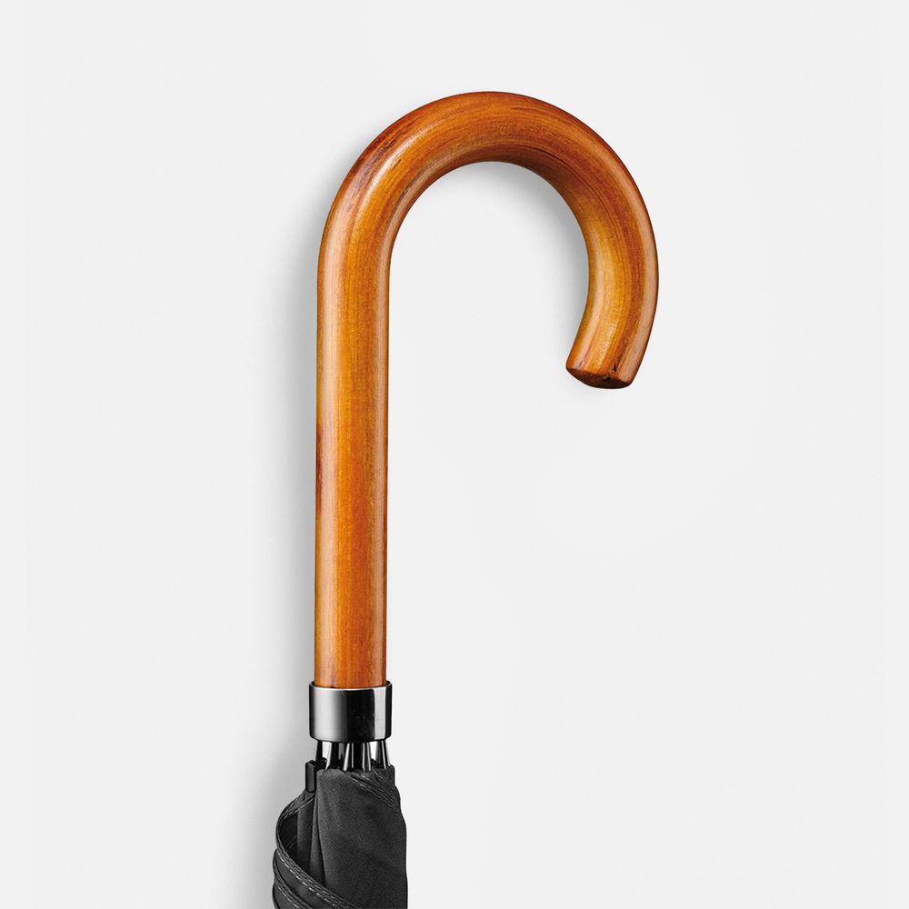 Зонт-трость LockWood, черный-2