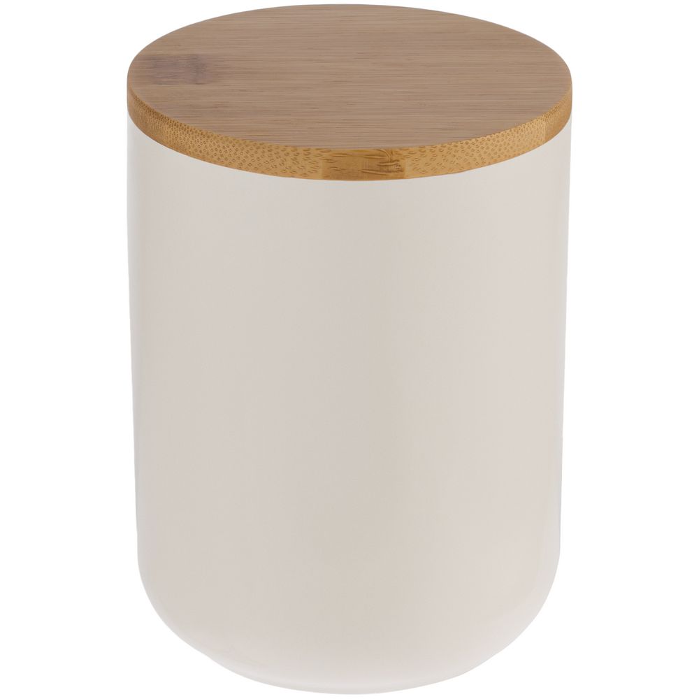 Банка для хранения Bambic с бамбуковой крышкой-0