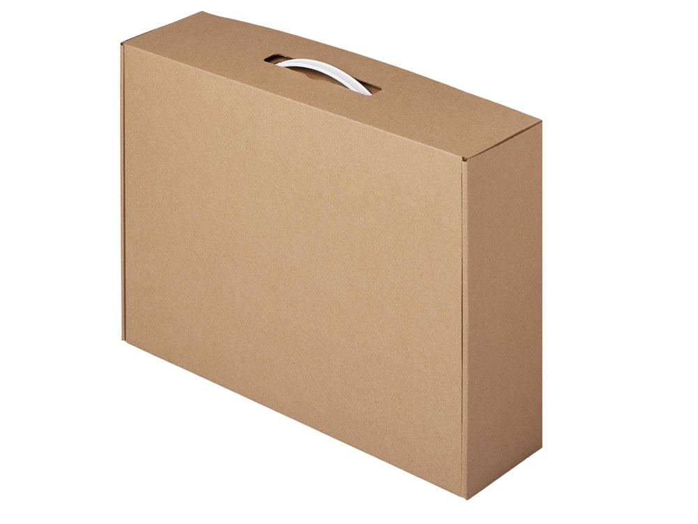 Коробка подарочная Хэнди (Handy), XL, крафт-0
