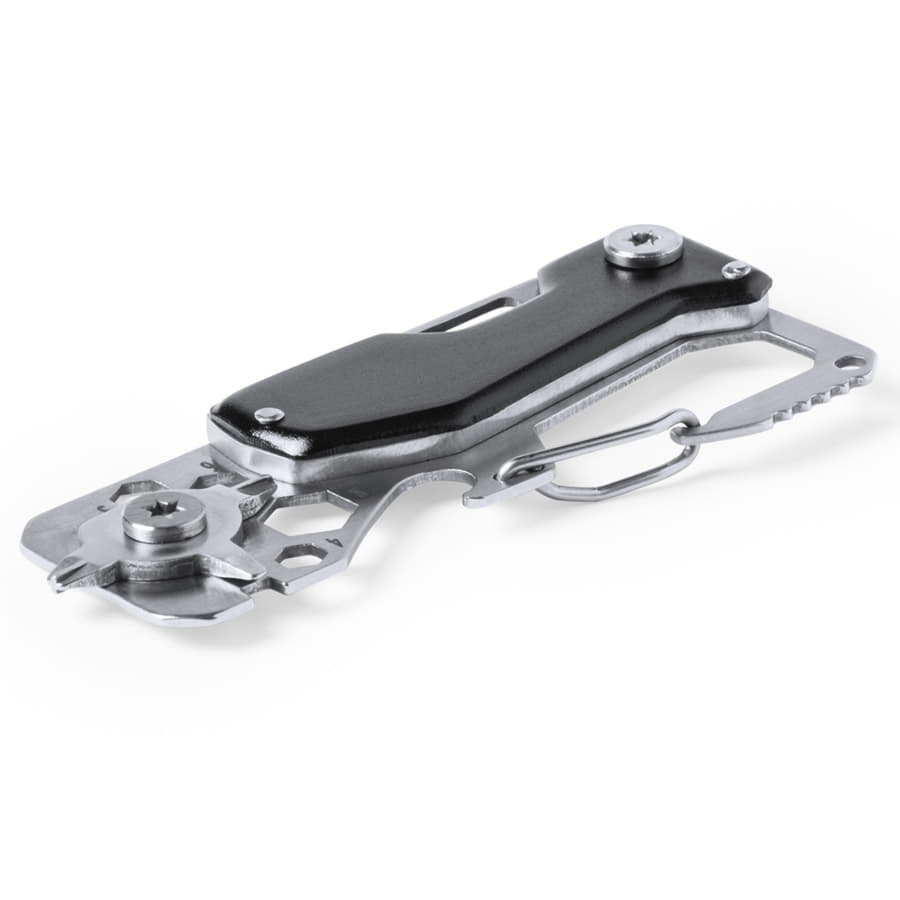 Мультиинструмент ROSECA, 13 функций,  алюминий/сталь нержавеющая, серебристый-2