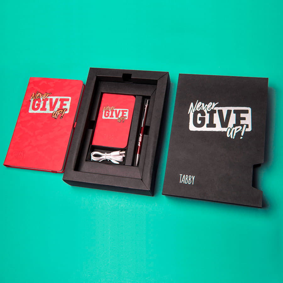 Универсальный аккумулятор "Tabby" (5000mAh),красный, 7,5х12,1х1,1см, ярко-красный-6