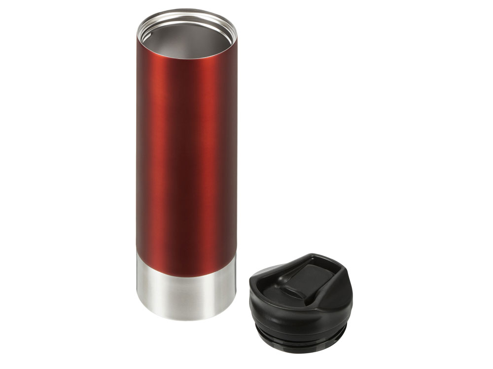 Герметичная термокружка c двойными стенками и медным слоем Torrid, 470 мл, темно-красный-1