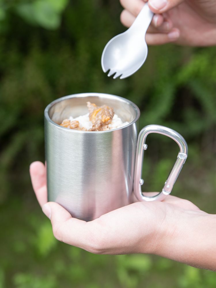 Кружка Trek, с серебристой ручкой-карабином-6