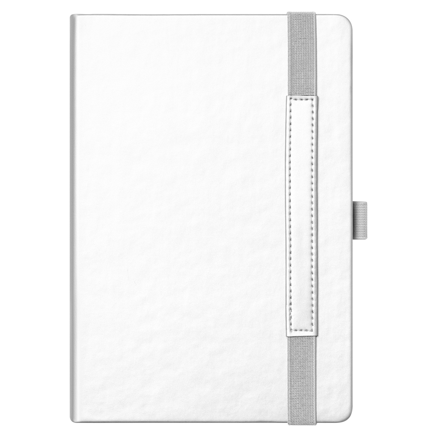 Ежедневник Альфа (Alpha) недатированный, серебро/серый-2