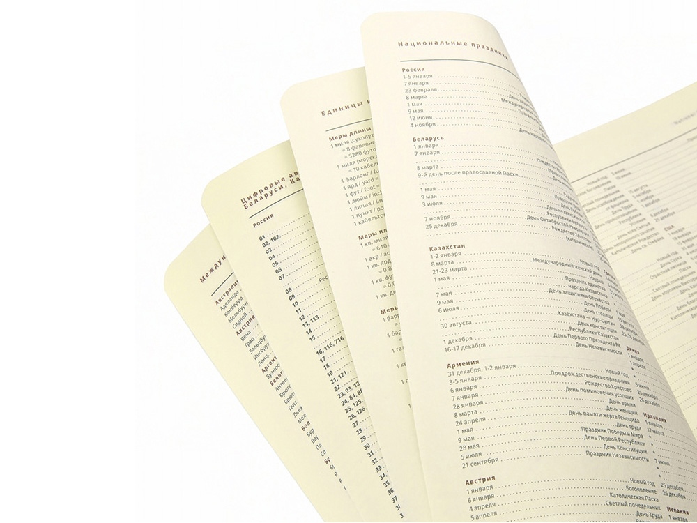 Ежедневник А5 недатированный Prestige, темно-коричневый-2