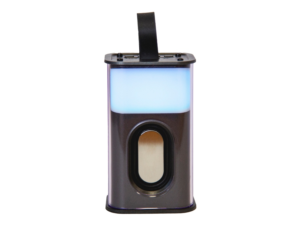 Колонка с RGB подсветкой Sona, черный-7