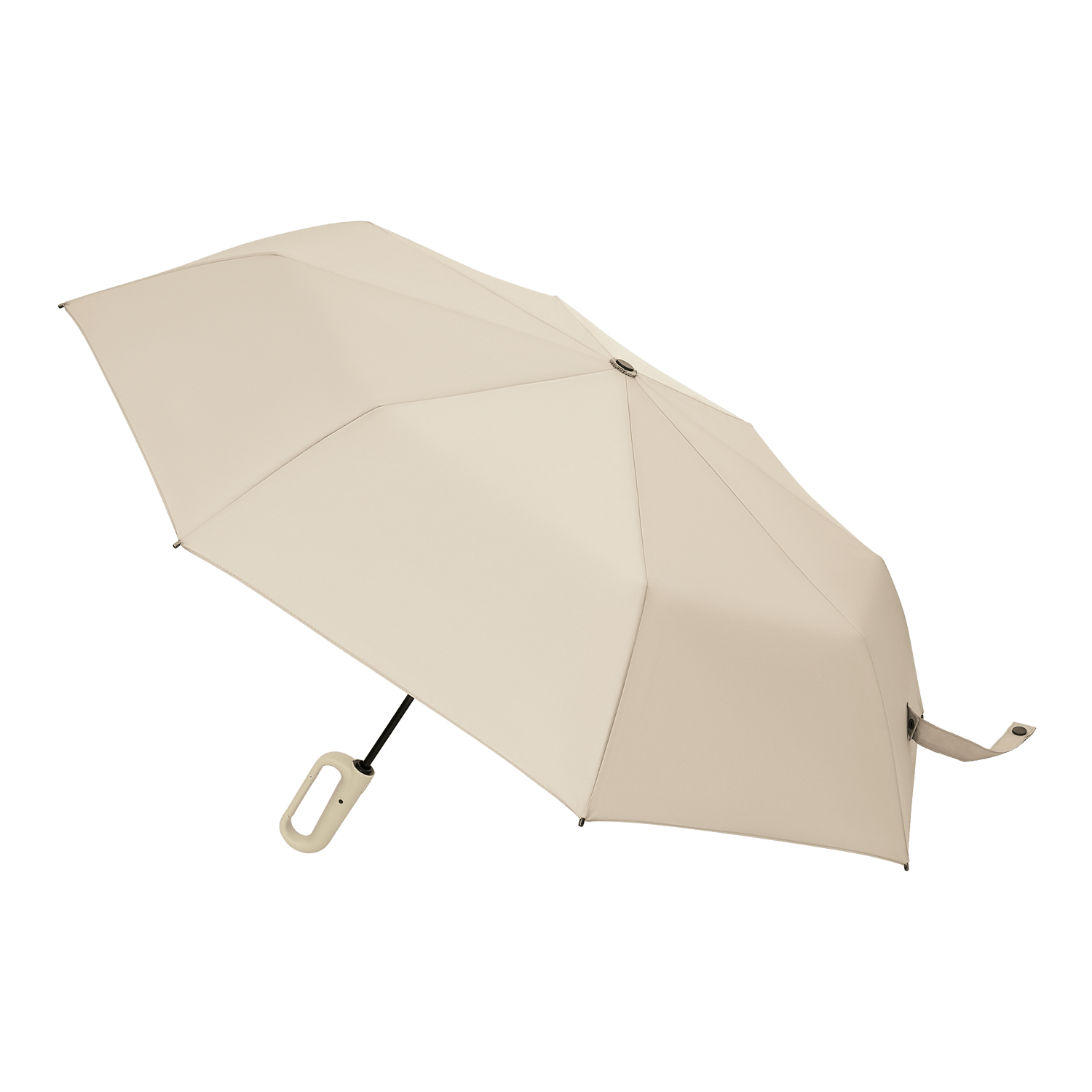 Зонт складной Azimut, бежевый-1