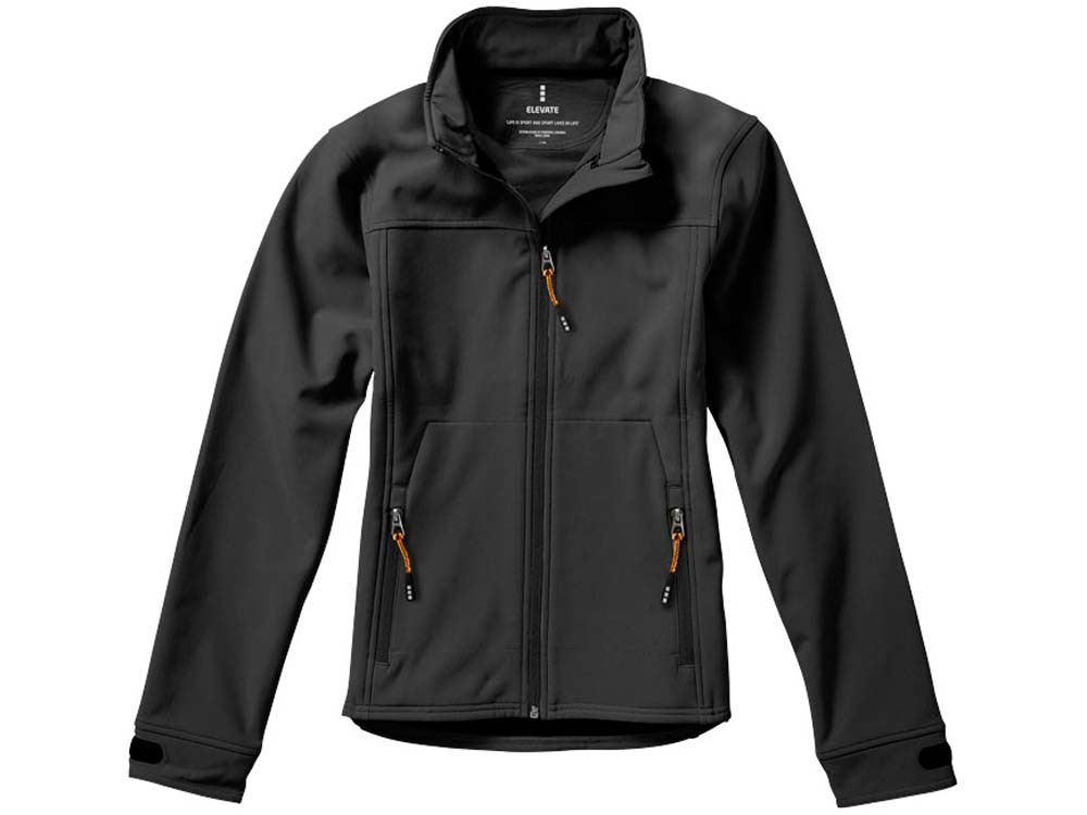 Куртка софтшел Langley женская, антрацит-9