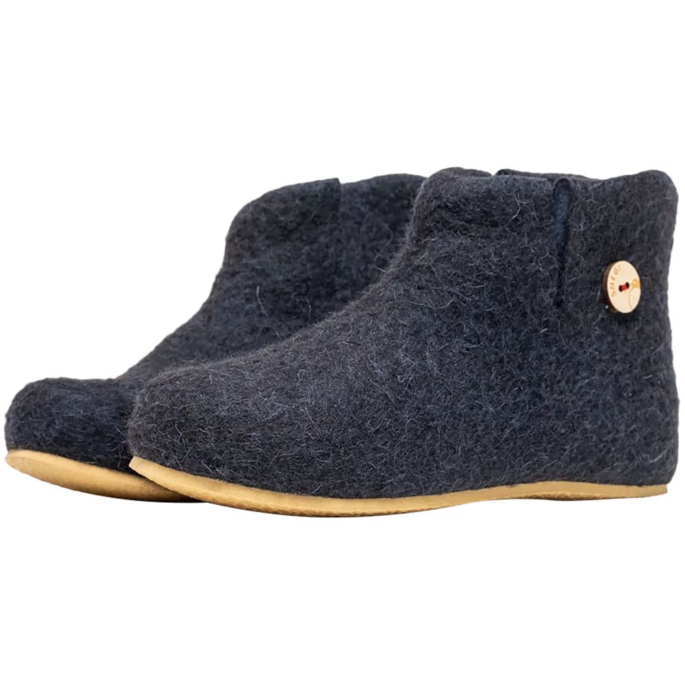 Домашние валенки Wild, темно-синие (клякса)-0