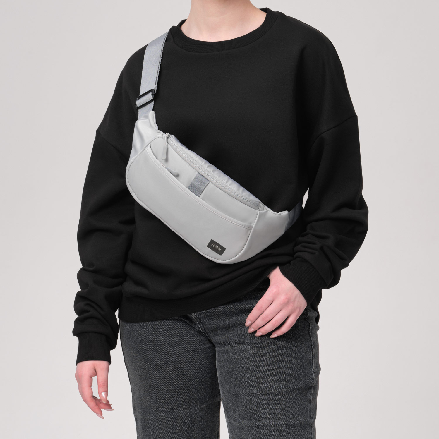 Поясная сумка Boston, серый-4