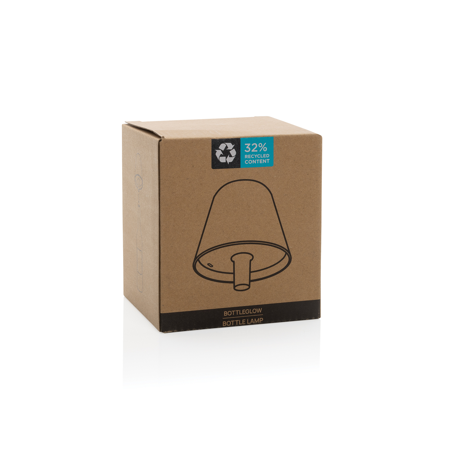 Настольная лампа BottleGlow из переработанного пластика RCS-9