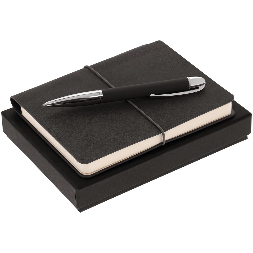 Набор Business Diary Mini, черный-0