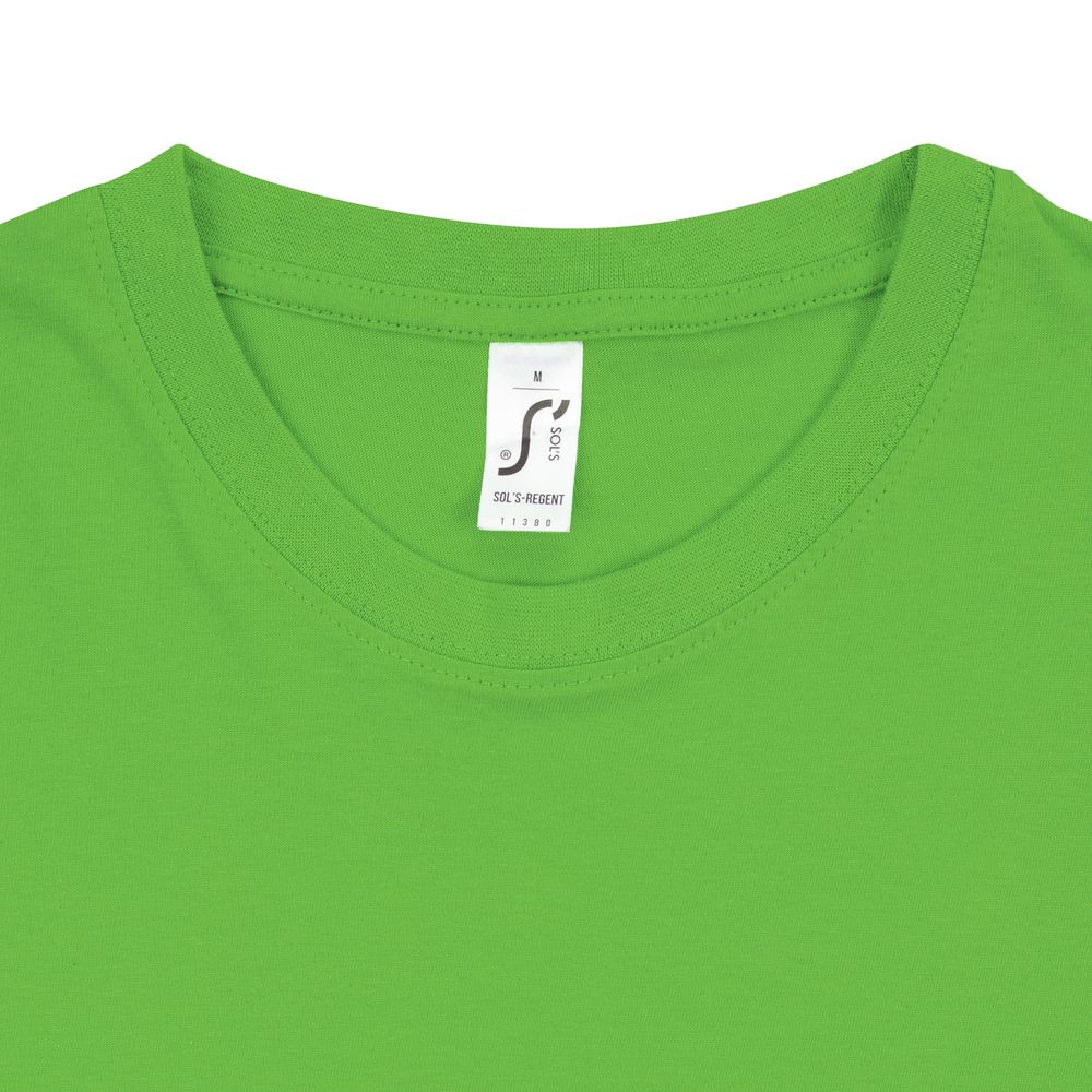 Футболка унисекс Regent 150, зеленый лайм-3