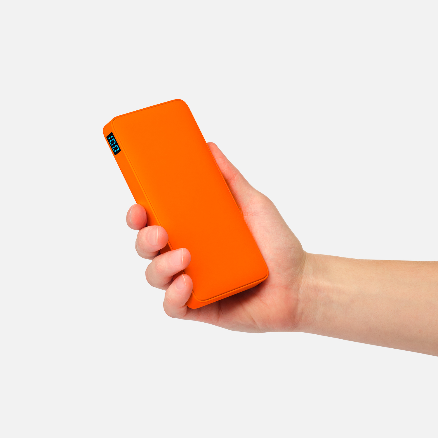 Внешний аккумулятор с подсветкой Анкор Плюс PD (Ancor PD Plus) 10000 mAh, оранжевый-6