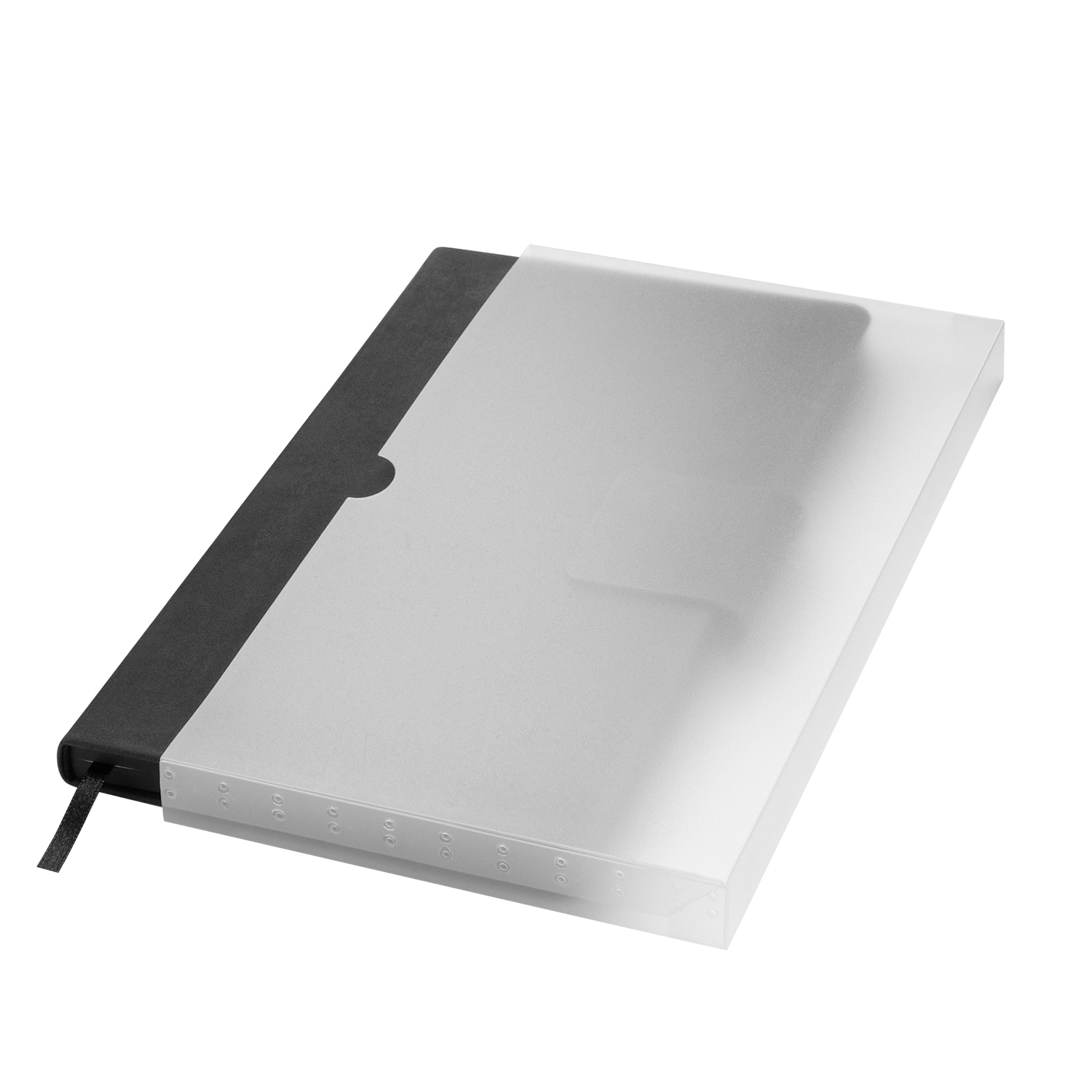 Ежедневник Ritz недатированный, черный, твердая обложка-11