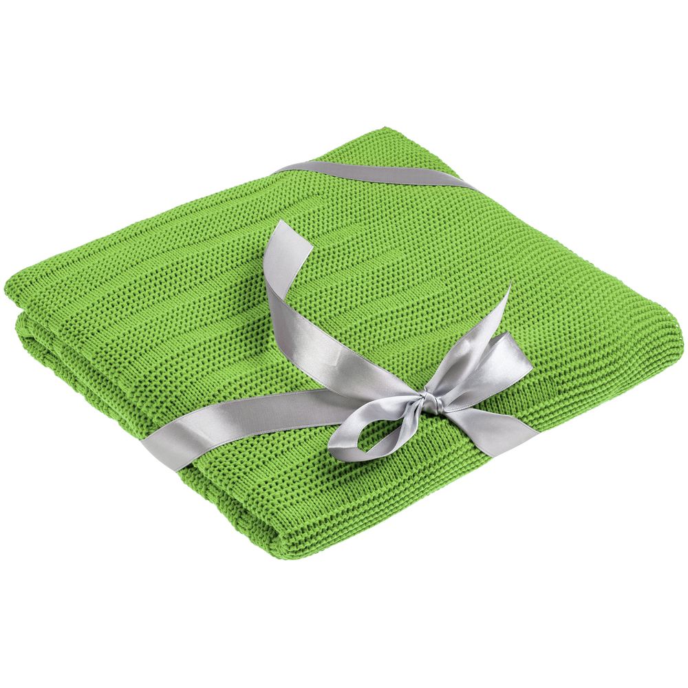 Плед Field, зеленое яблоко-4