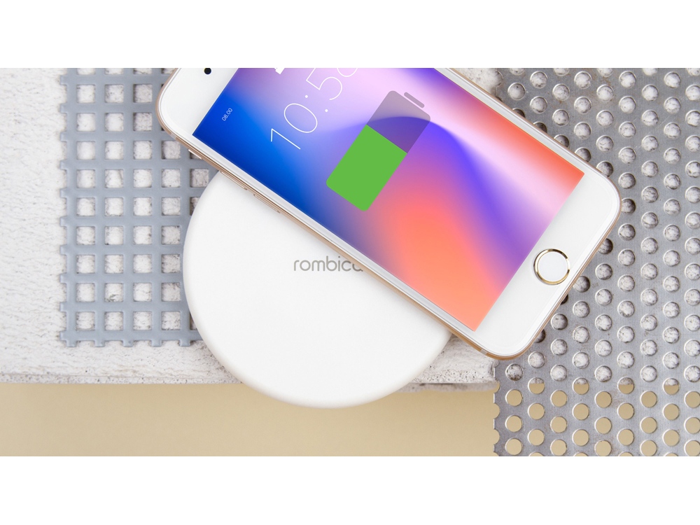 Беспроводное зарядное устройство Rombica NEO Q1W Quick, белый-4