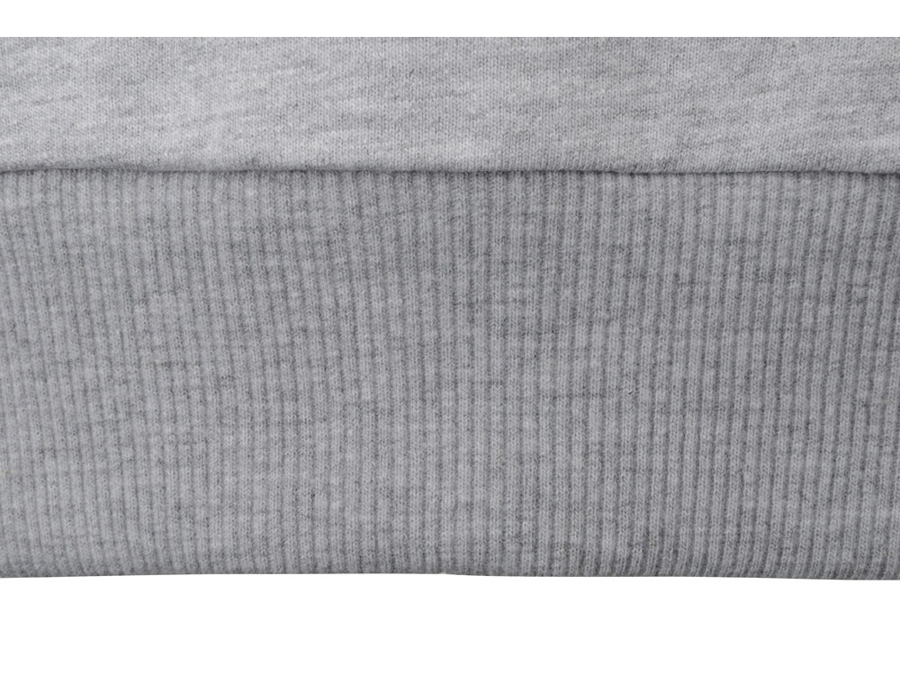 Свитшот Motion унисекс с начесом, серый меланж-3