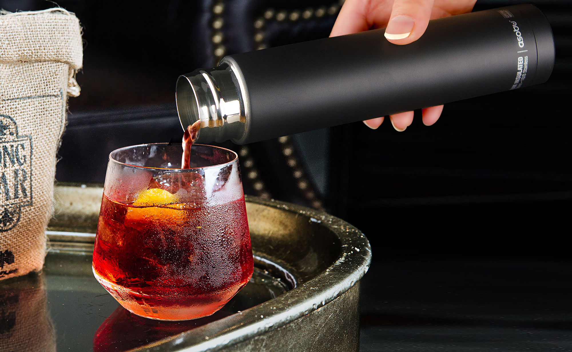 Термос SKINNY MINI, 230 мл, черный-9