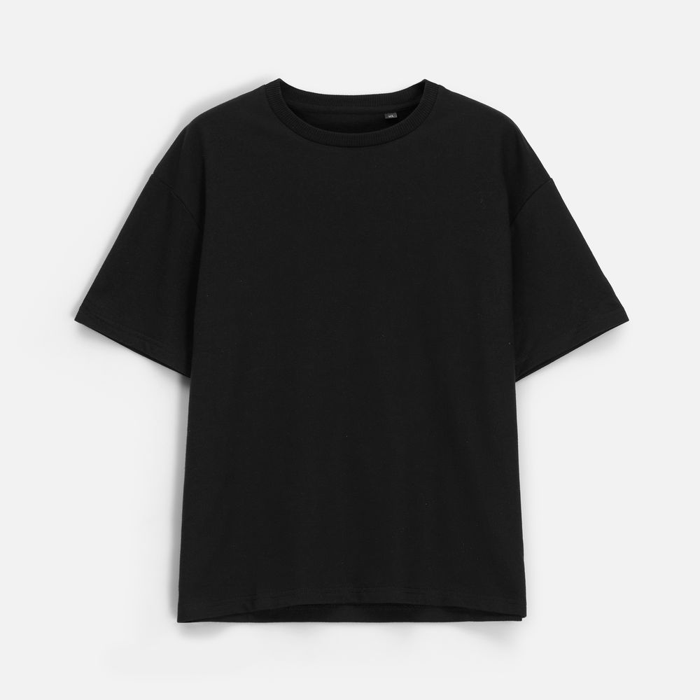 Футболка унисекс Durington, черная-1