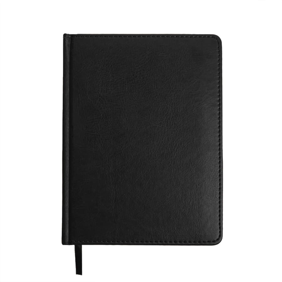 Ежедневник недатированный Joy, формат А5, в линейку, черный-1