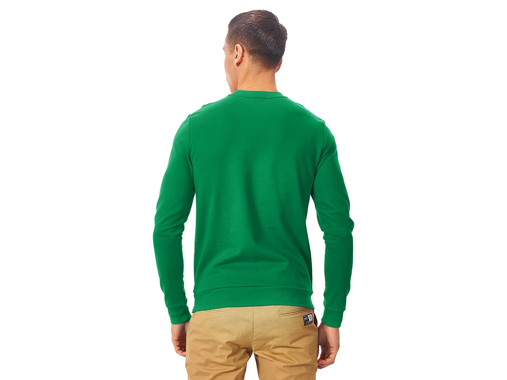 Свитшот Motion унисекс с начесом, зелёный-4