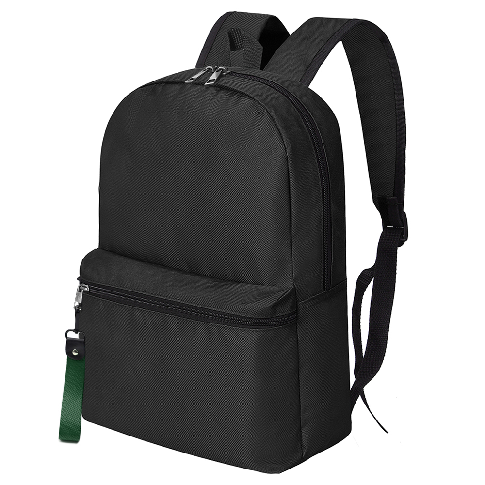 Рюкзак BASIS TO GO, Черный/Зелёный-0