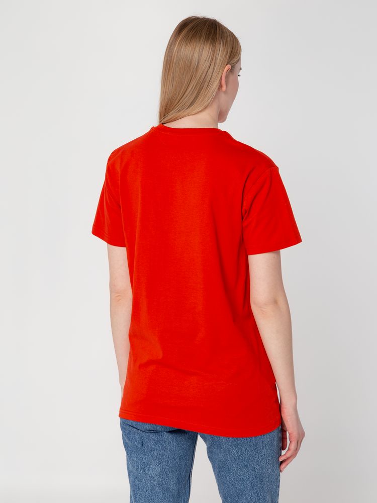 Футболка унисекс T-Bolka 160, красная-4