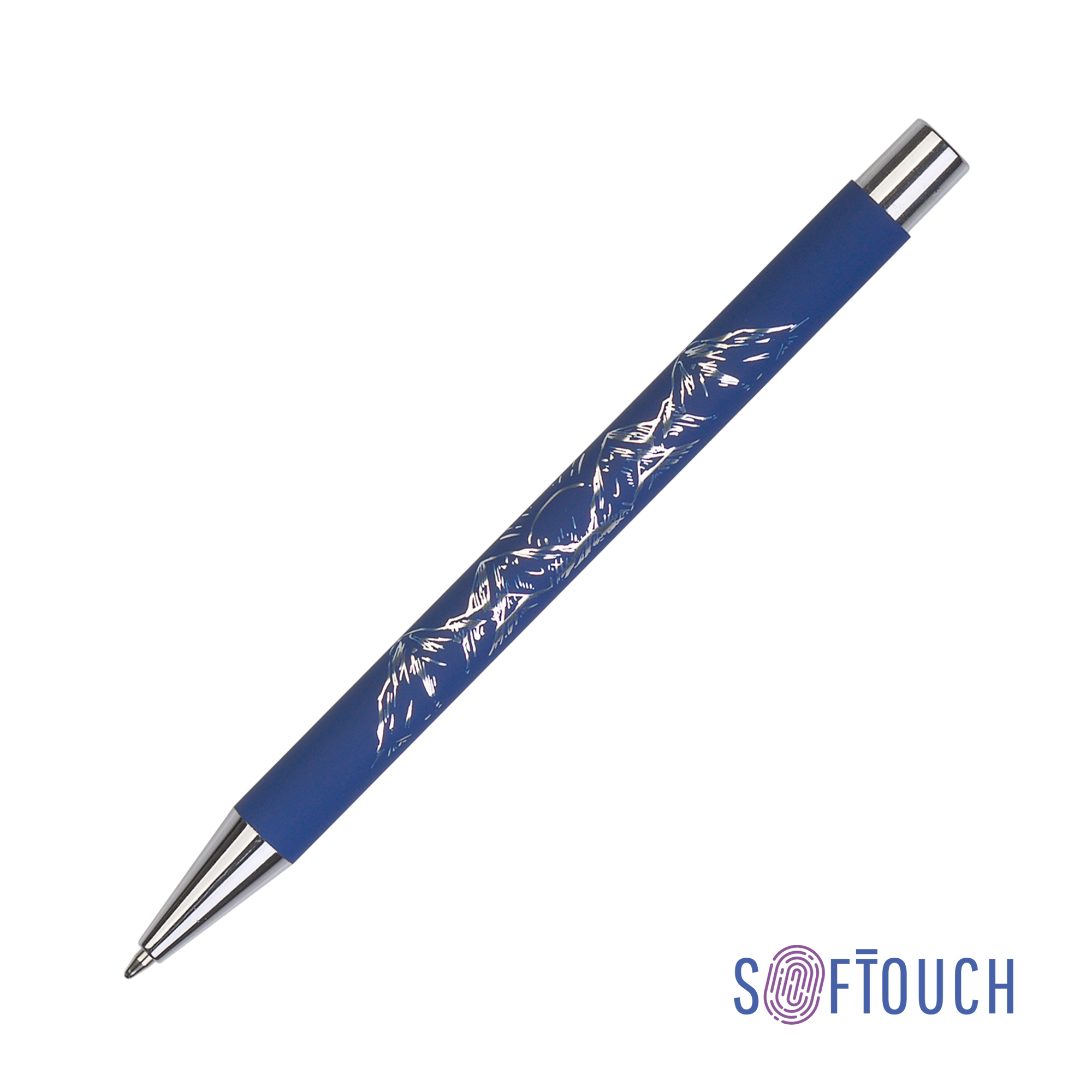 Ручка шариковая "Aurora", покрытие soft touch-0