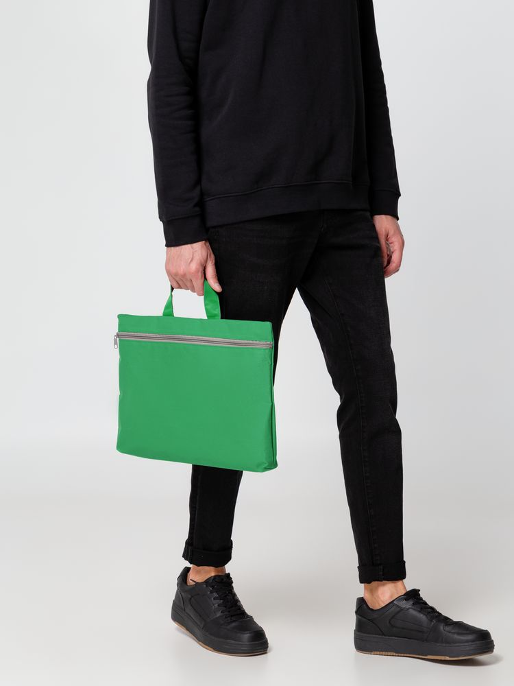Сумка-папка Simple, зеленая-3