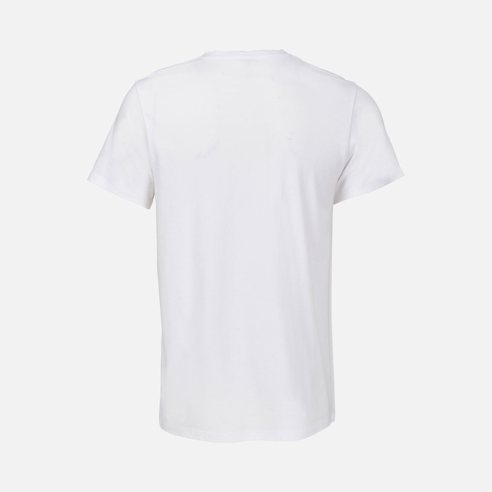 Футболка унисекс Regent с V-образным вырезом, белая-2