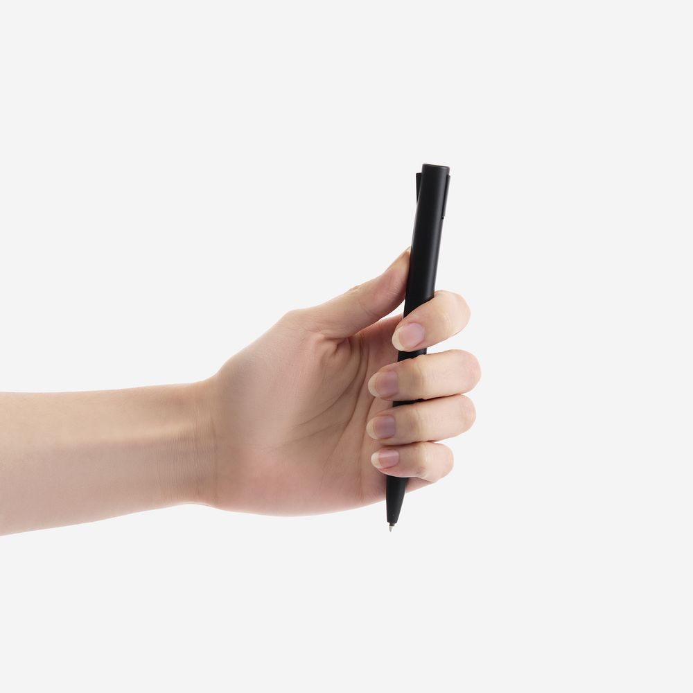 Ручка шариковая Snap, матовая черная-2