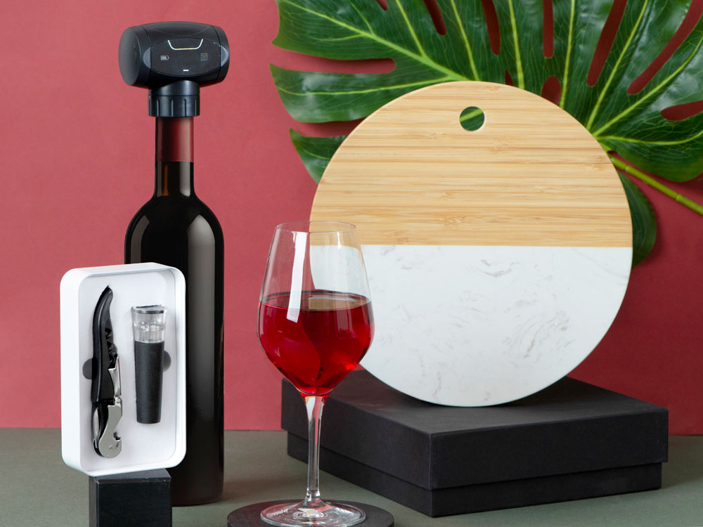 Набор аксессуаров для вина Malbec в пластиковой подарочной коробке, 2шт-11