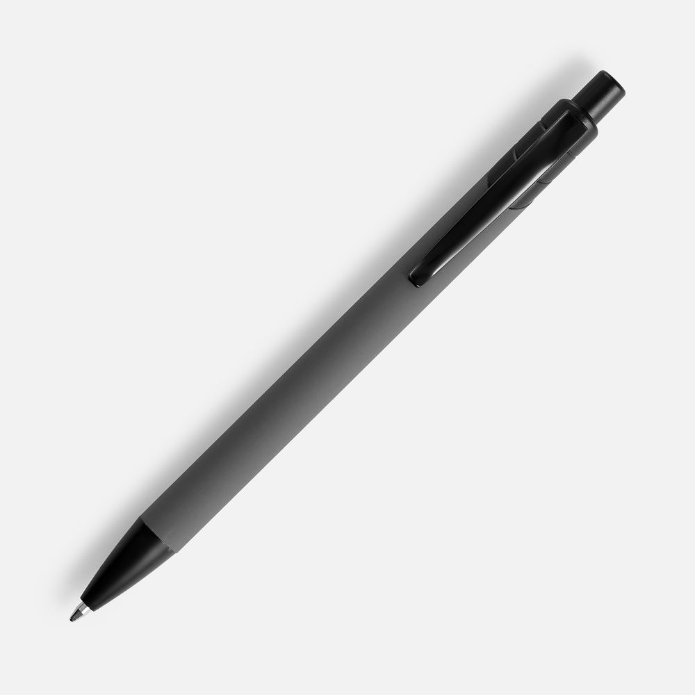 Ручка шариковая Undertone Black Soft Touch, серая-1