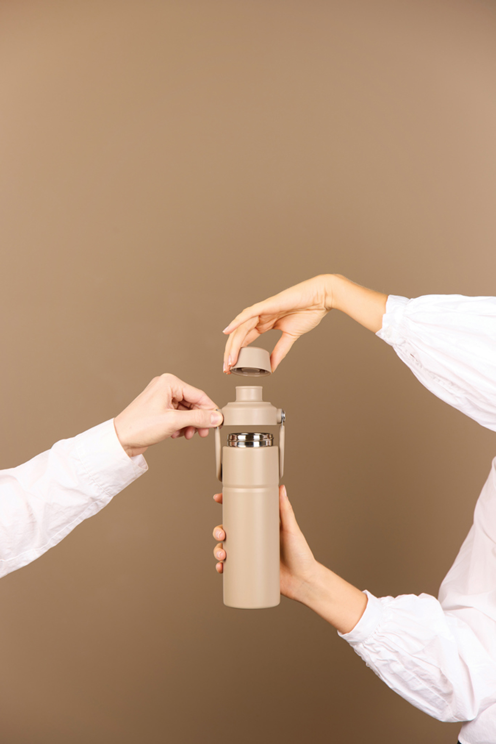 Термобутылка VINGA Baltimore Trek из переработанной стали RCS, 600 мл-9