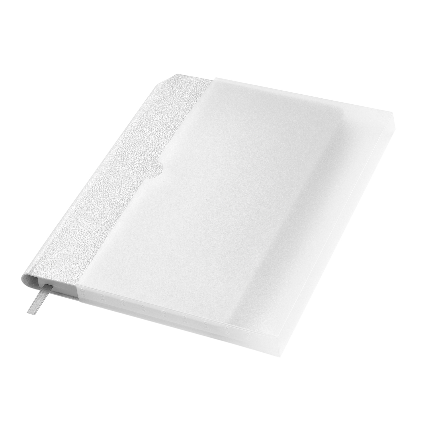 Ежедневник Molto недатированный, серебряный-8