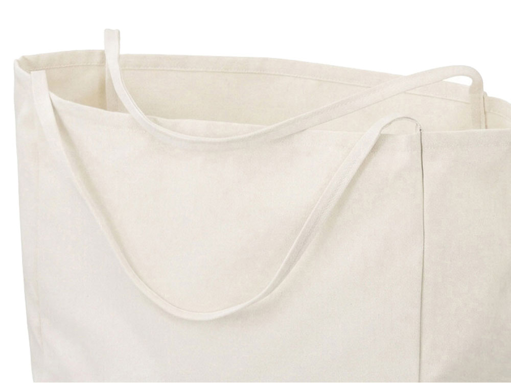 Шоппер-оверсайз Grossbag из переработанного хлопка 340 г, натуральный-3
