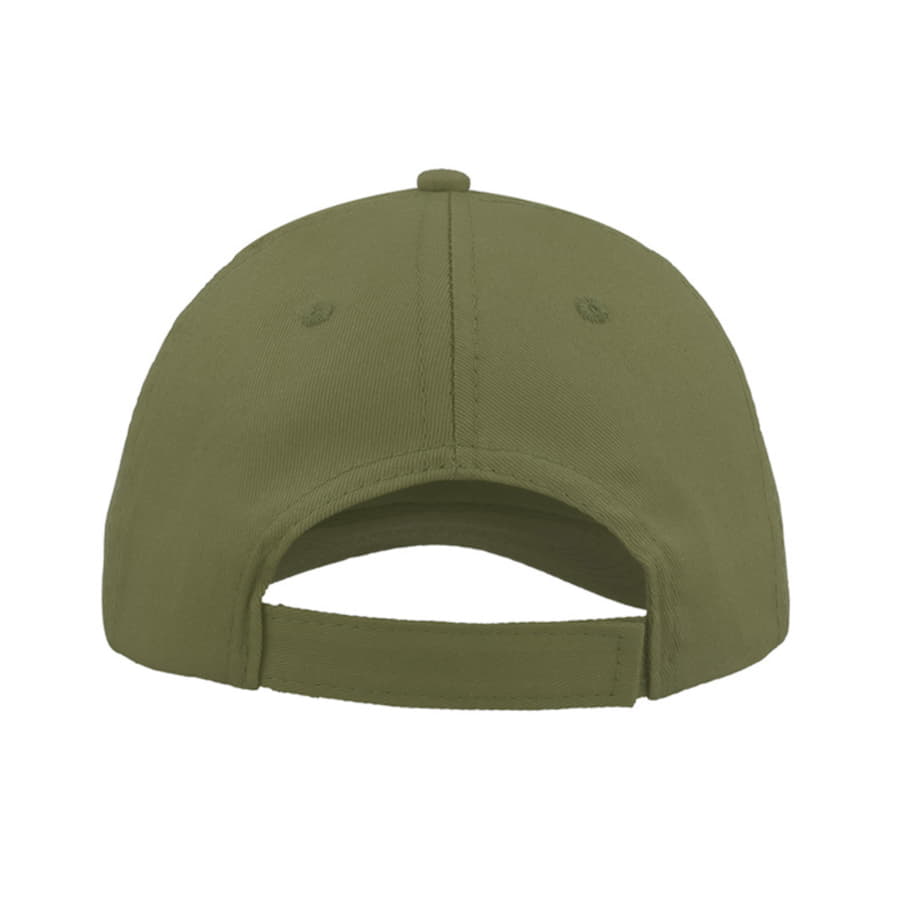 Бейсболка START SIX, 6 клиньев, застежка на липучке, оливковый-5