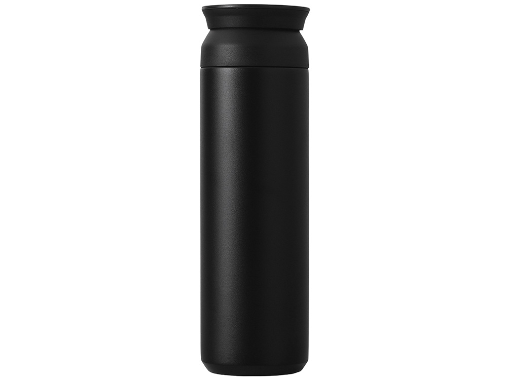 Вакуумный термос Powder 500 мл, тубус, черный-1