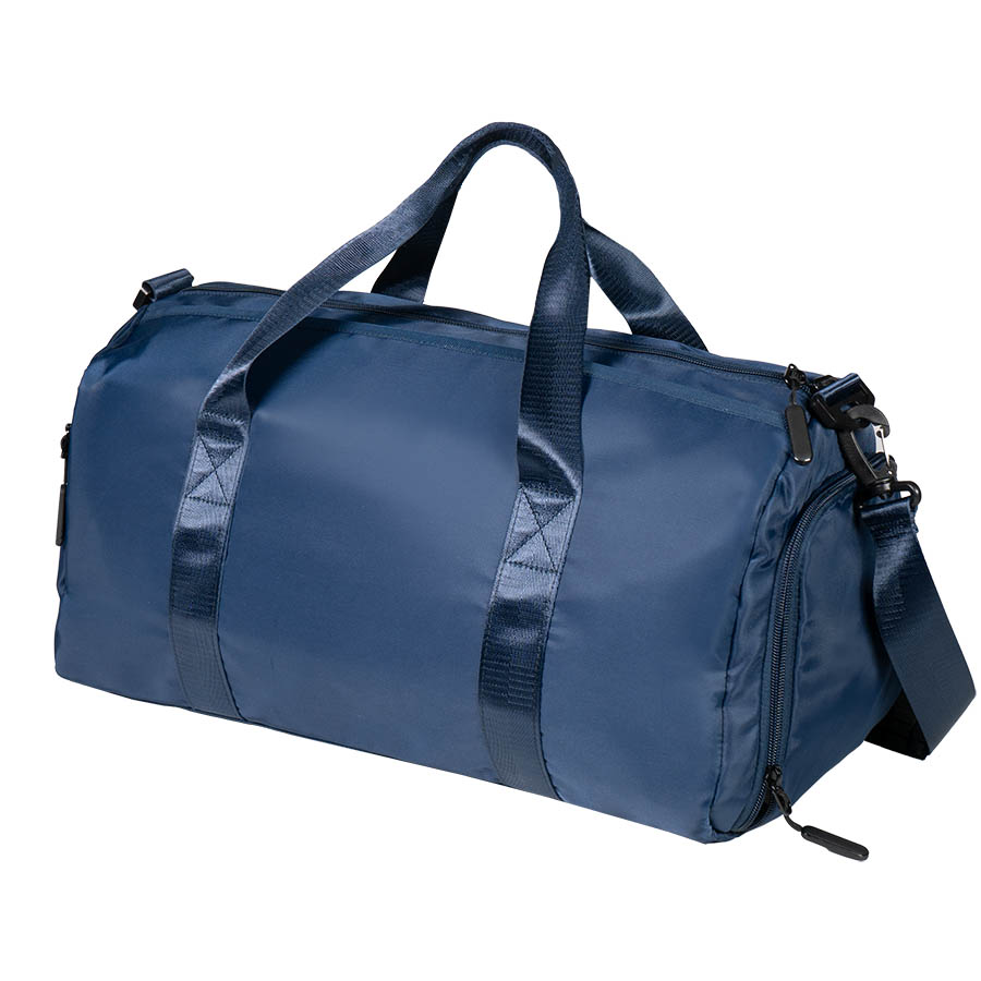 Сумка спортивная "Gym" т.синяя; 45х21х20 см; полиэстер, темно-синий-1